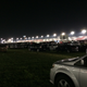 Van parked on infield grass at STL IndyCar race, not supposed to be there, another story for another time.